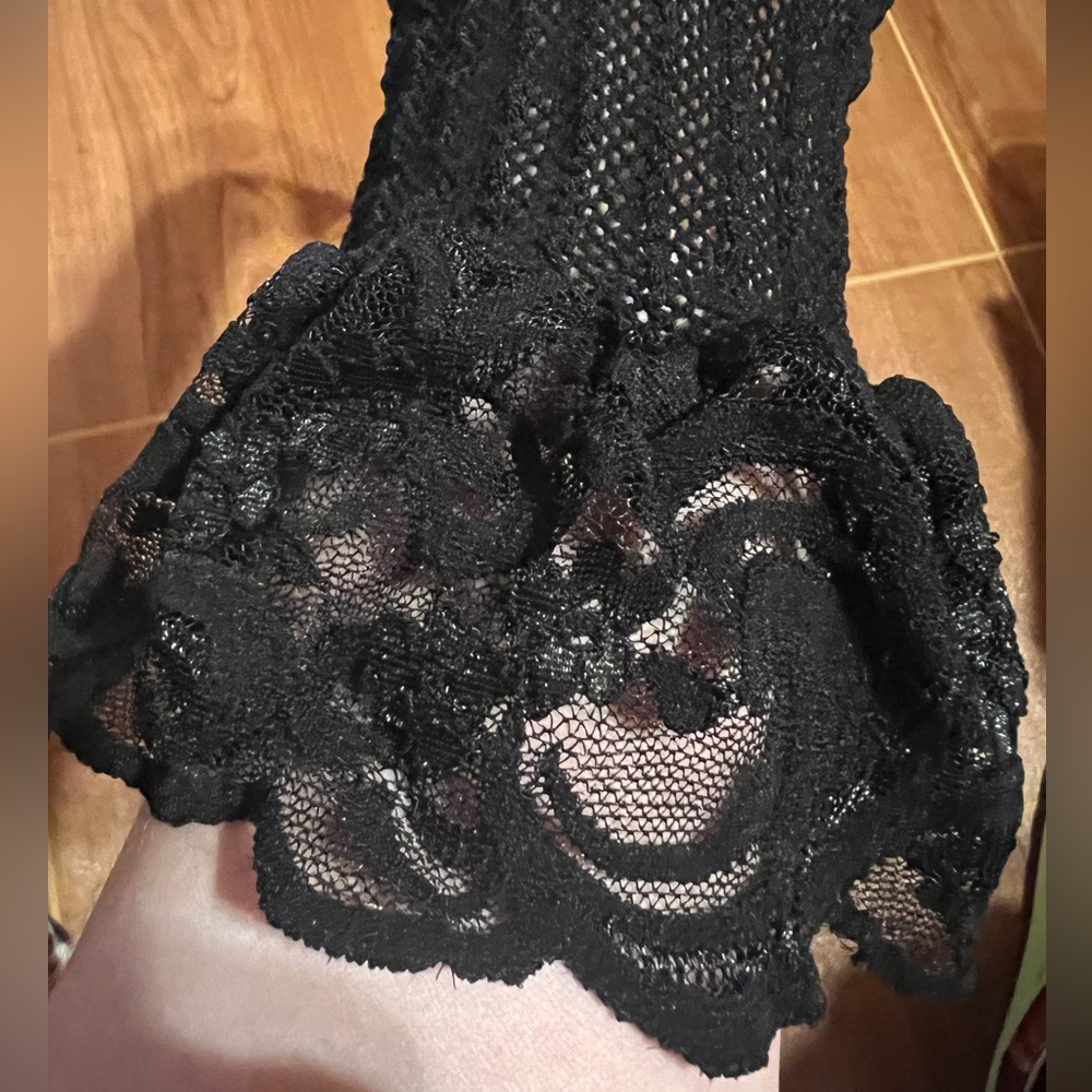 Garter Belt and 6 Pairs of Thigh Highs - Picture 2 of 7